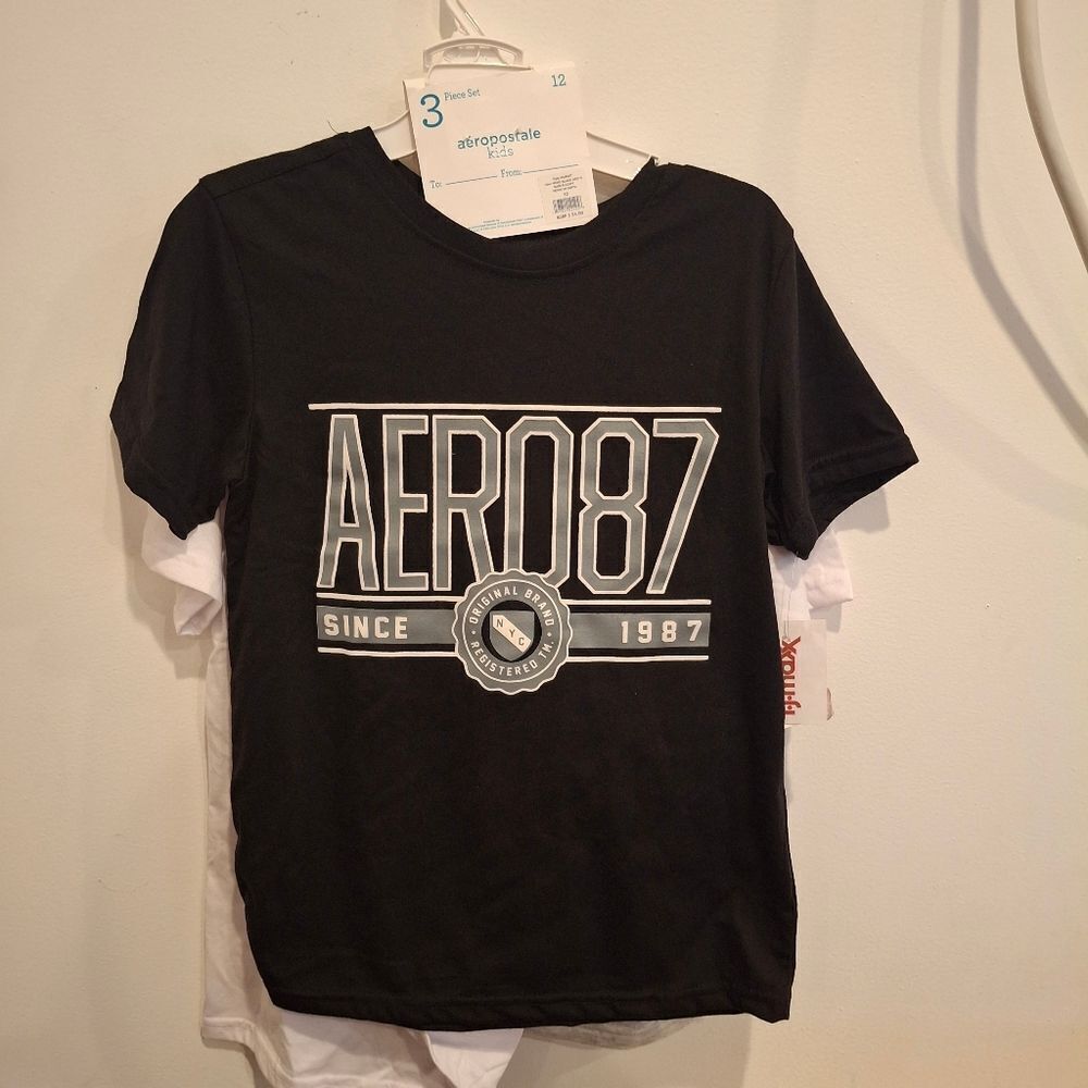 Aeropostale Kids 2 TShirts & Shorts Set